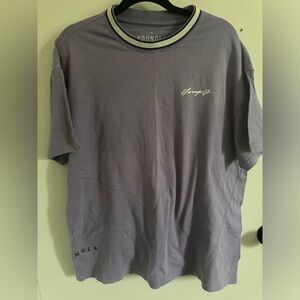 YoungLA Mens 451 Noble Tee Shirt Purple Size M